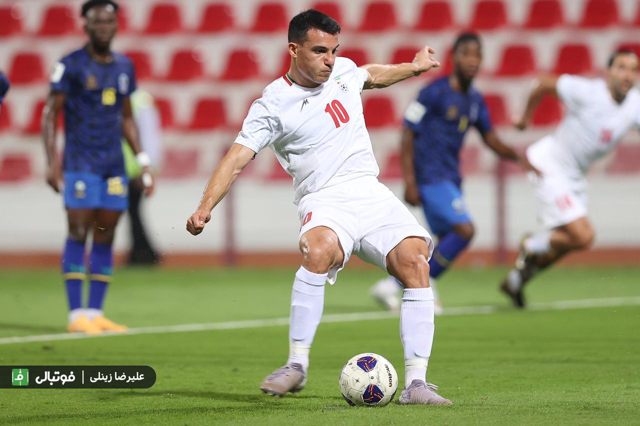گزارش تصویری/ تیم ملی ایران 2 - 0 تانزانیا