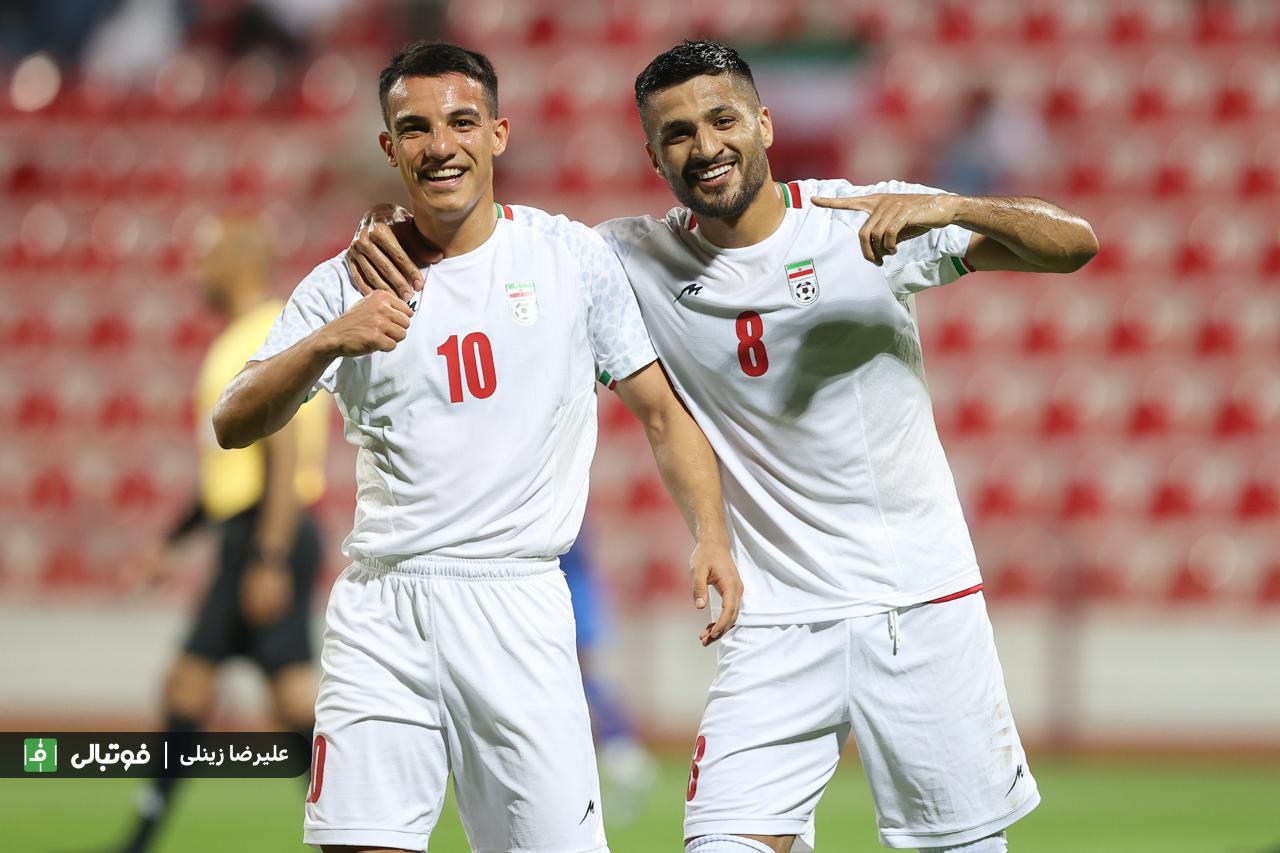 گزارش تصویری/ تیم ملی ایران 2 - 0 تانزانیا