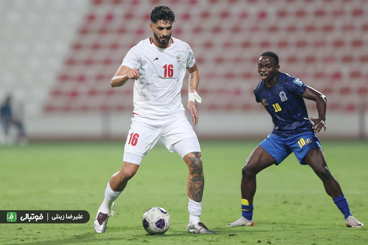 گزارش تصویری/ تیم ملی ایران 2 - 0 تانزانیا