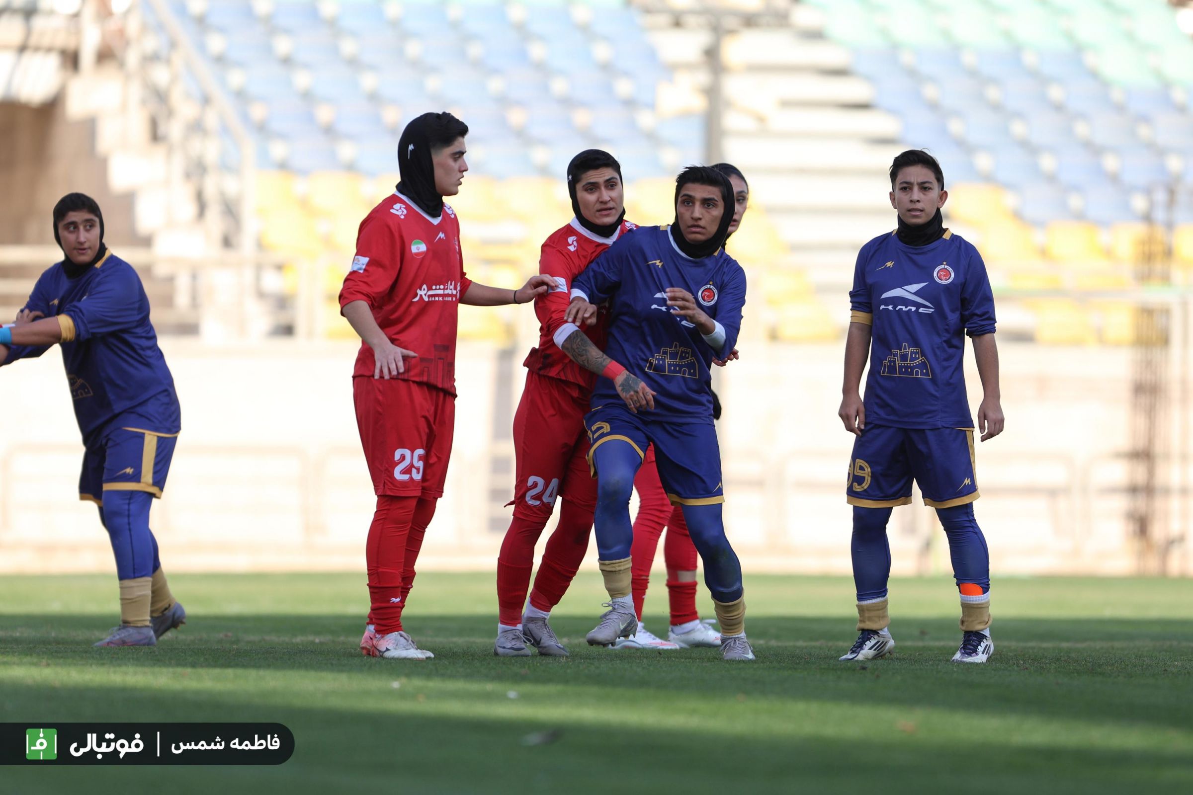 گزارش تصویری اختصاصی/ لیگ برتر زنان؛ پرسپولیس ۰ خاتون بم ۱