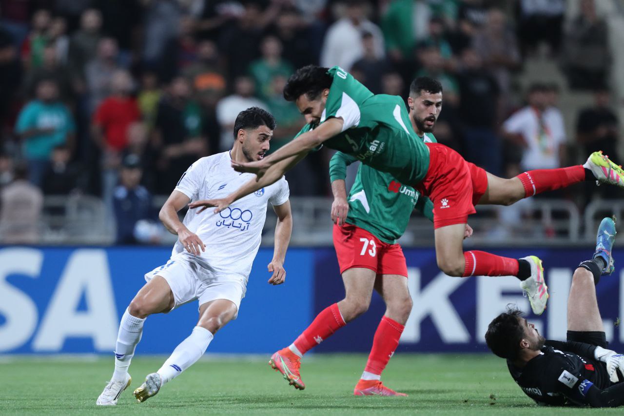 گزارش تصویری/ الوحدات اردن 1 استقلال ایران 1