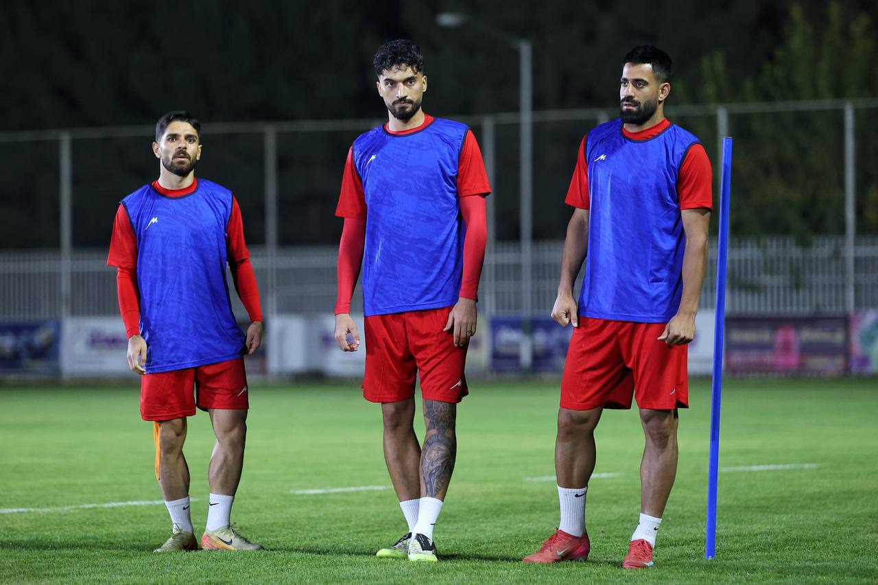گزارش تصویری؛ تمرین امشب تیم ملی فوتبال ایران