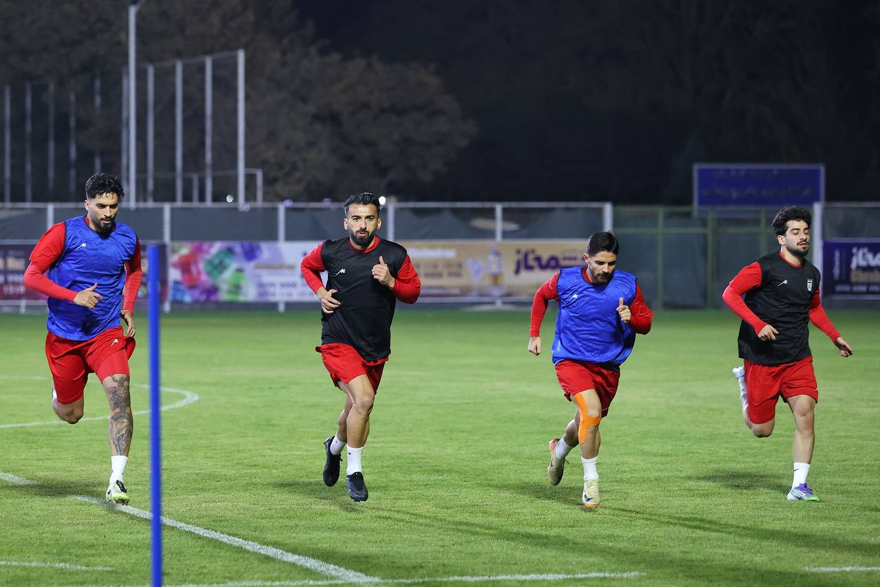 گزارش تصویری؛ تمرین امشب تیم ملی فوتبال ایران