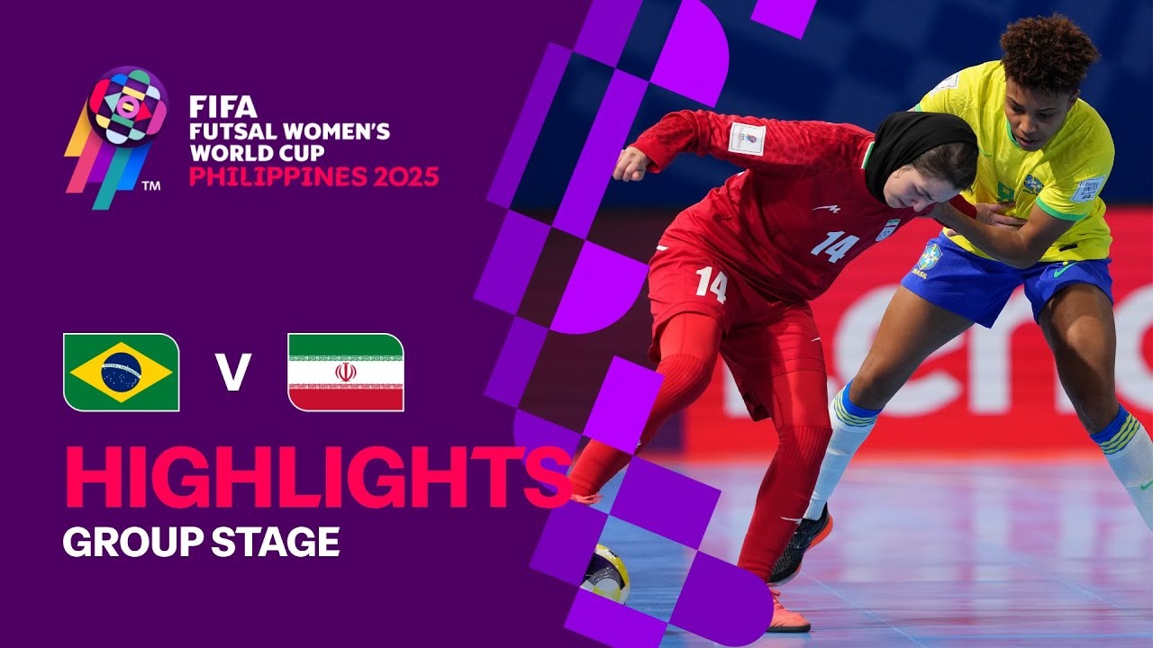 خلاصه بازی برزیل 4-1 ایران (جام جهانی فوتسال بانوان)