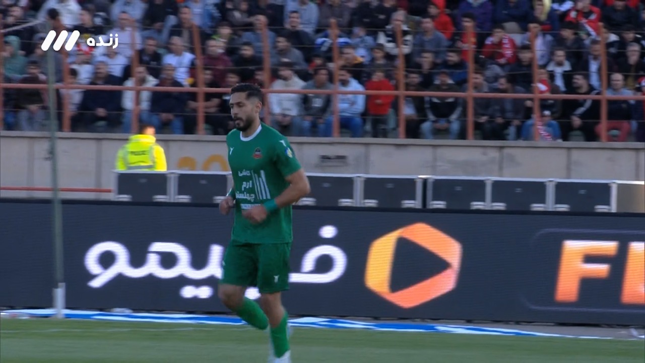 گل اول شمس آذر به پرسپولیس (صائب محبی)