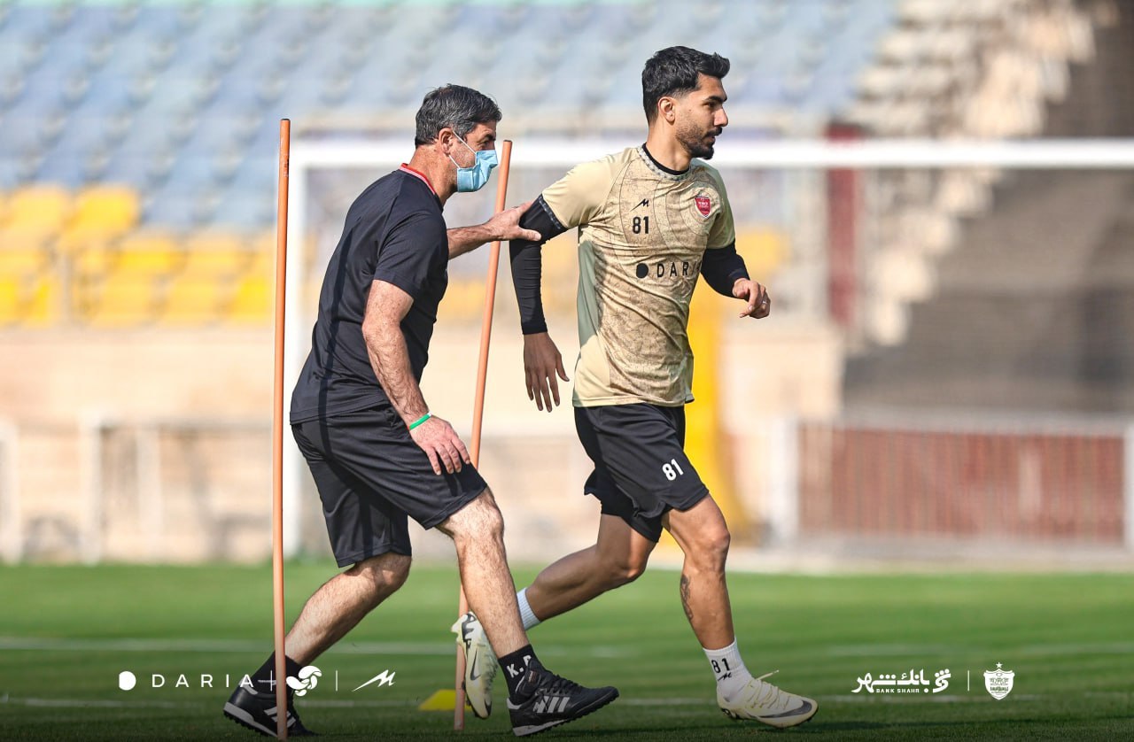 گزارش تصویری/ تمرین پرسپولیس ۹ آذر