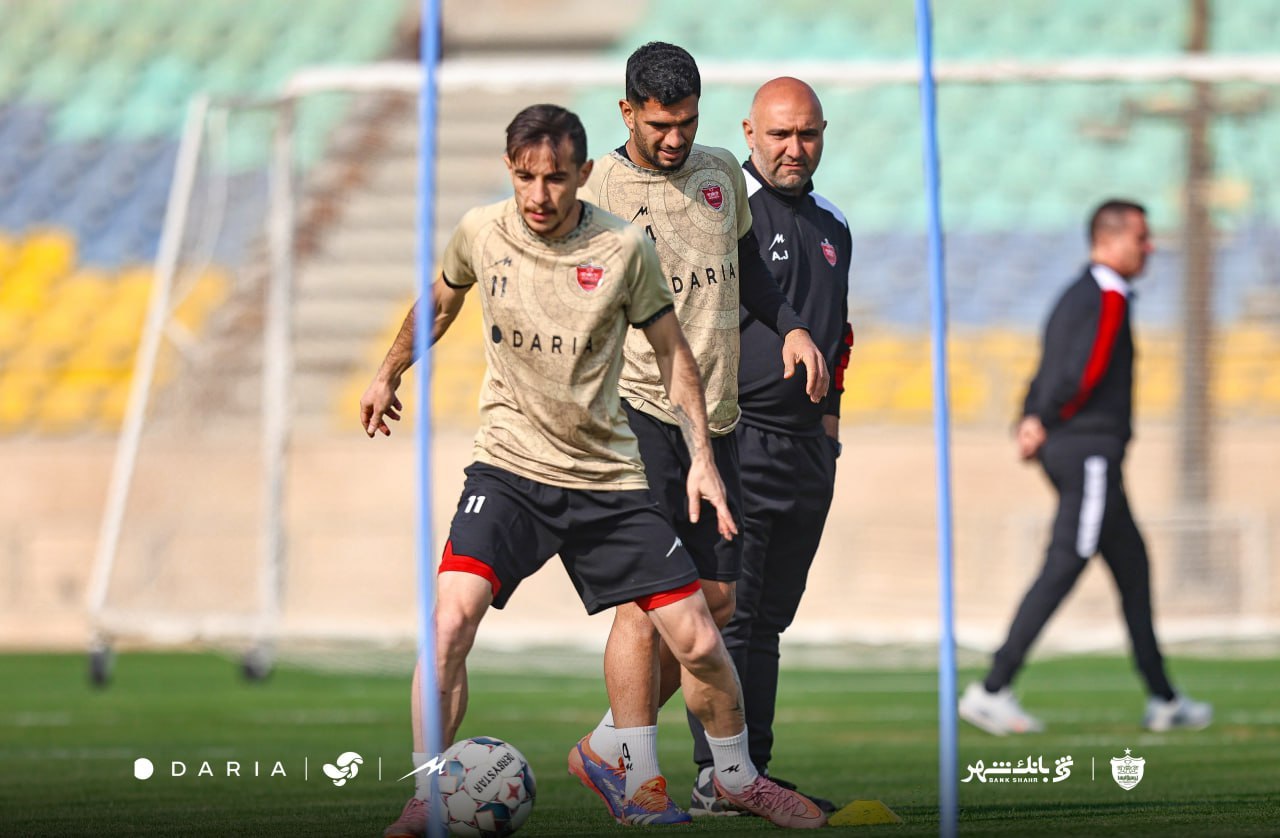گزارش تصویری/ تمرین پرسپولیس ۹ آذر