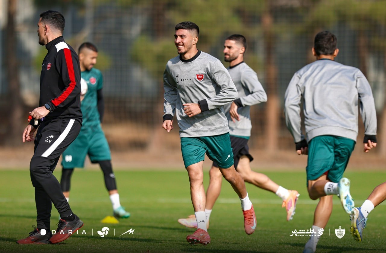 گزارش تصویری/ آخرین تمرین پرسپولیس پیش از دربی ۱۰۶