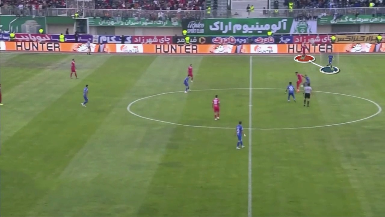 آنالیز فنی دیدار پرسپولیس - استقلال