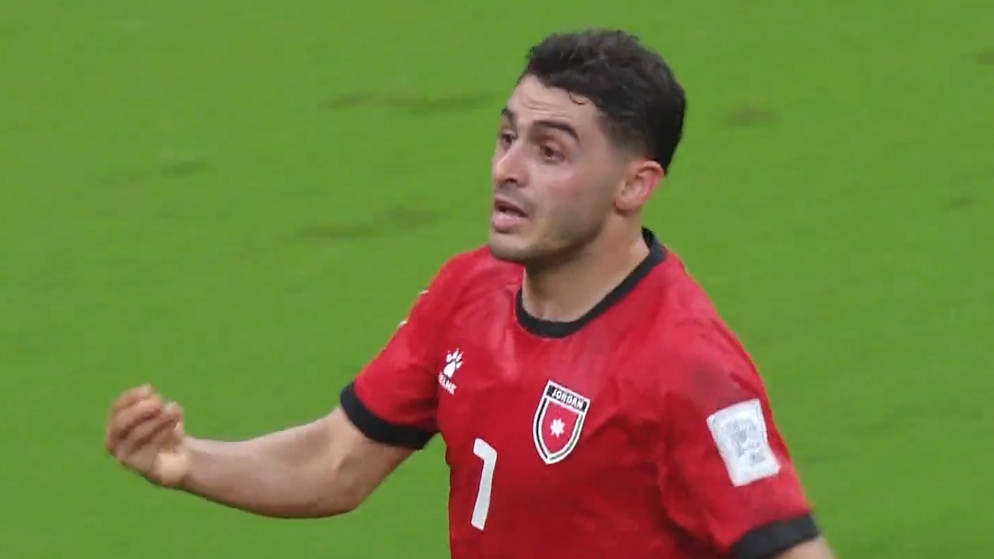 گل دوم اردن به مصر (ابو زریق)
