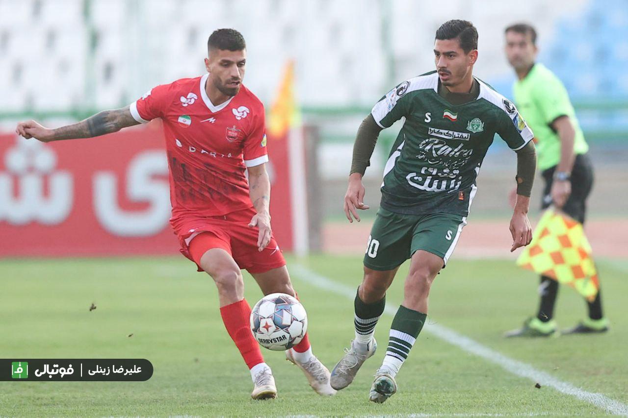 گزارش تصویری اختصاصی/ پرسپولیس یک - آلومینیوم صفر