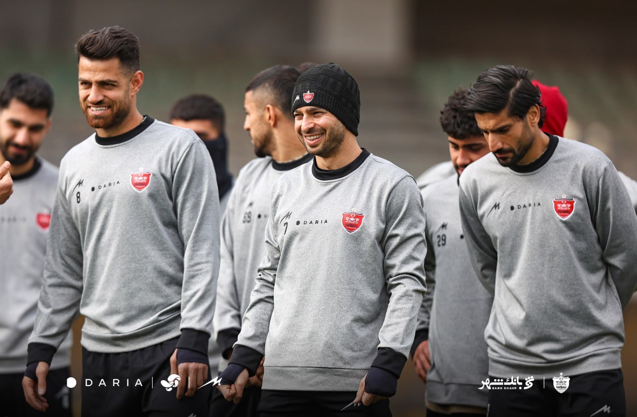 گزارش تصویری/ تمرین پرسپولیس سه‌شنبه ۲۵ آذر