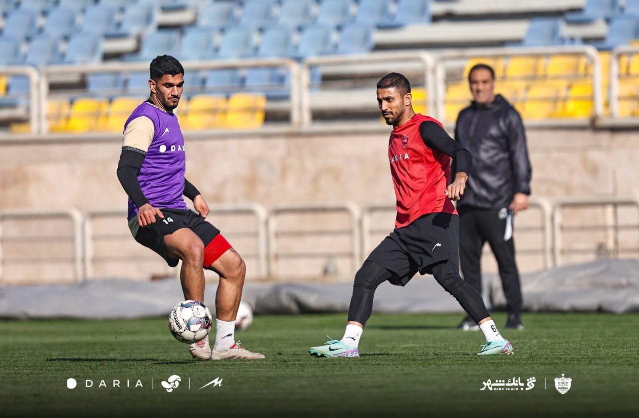 گزارش تصویری/ تمرین پرسپولیس ۳۰ آذر