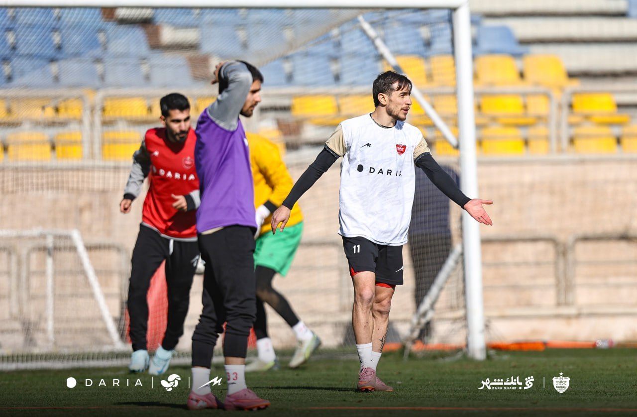 گزارش تصویری/ تمرین پرسپولیس ۳۰ آذر