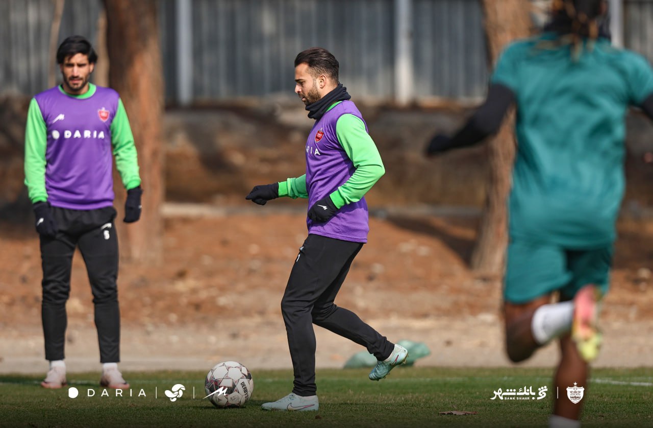 گزارش تصویری/ تمرین پرسپولیس ۲ دی ۱۴۰۴