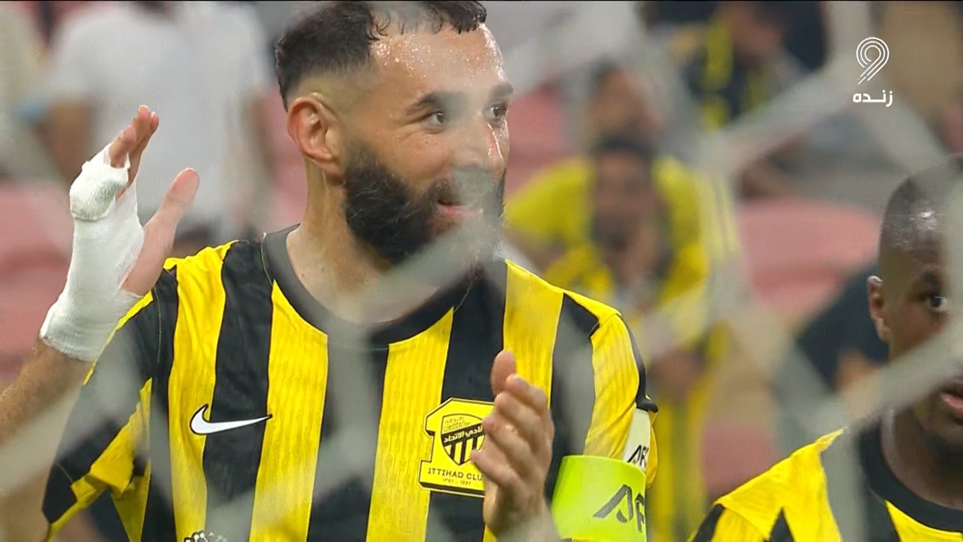 گل اول الاتحاد به نسف قارشی (کریم بنزما)