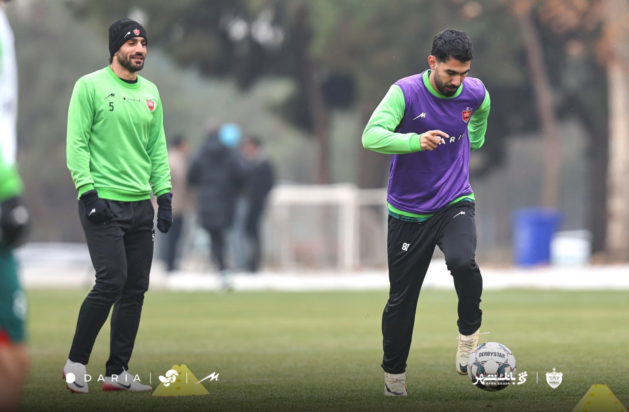 گزارش تصویری/ تمرین پرسپولیس ۳ دی ۱۴۰۴