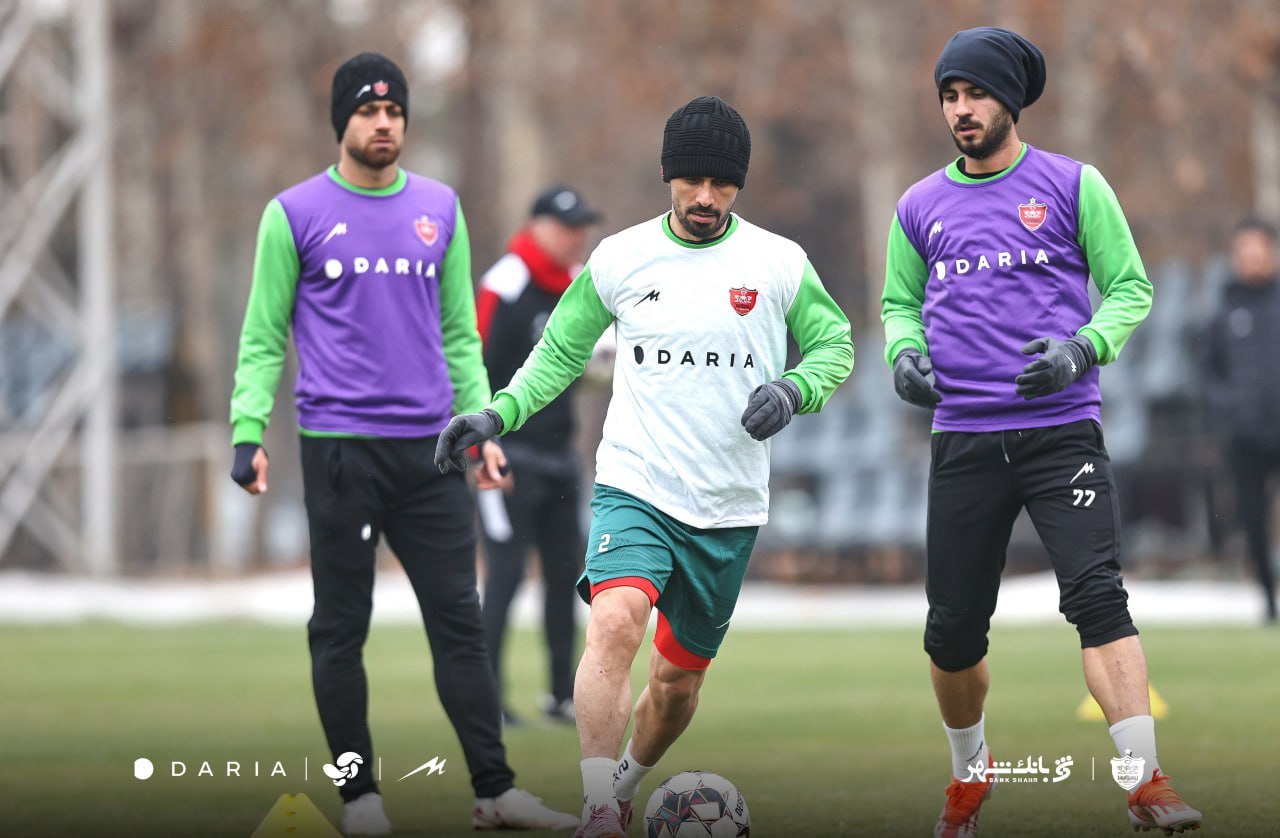 گزارش تصویری/ تمرین پرسپولیس ۳ دی ۱۴۰۴