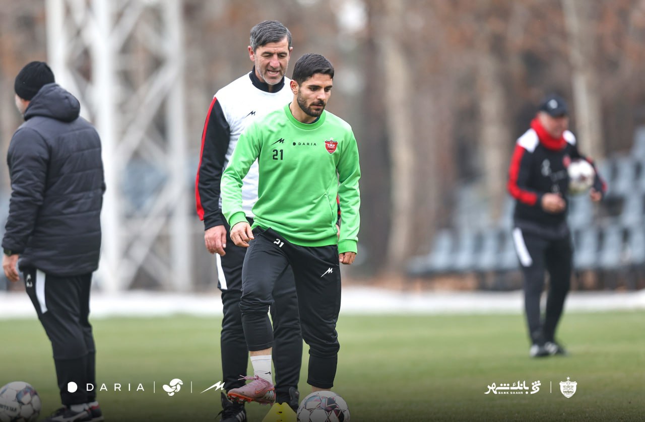 گزارش تصویری/ تمرین پرسپولیس ۳ دی ۱۴۰۴