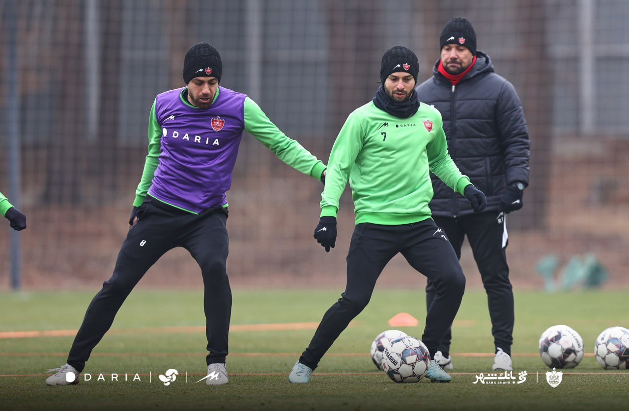 گزارش تصویری/ تمرین پرسپولیس ۳ دی ۱۴۰۴