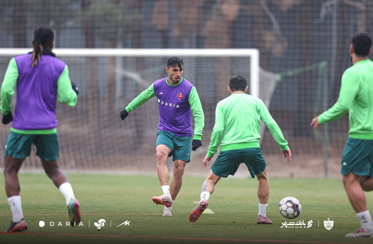 گزارش تصویری/ تمرین پرسپولیس ۳ دی ۱۴۰۴