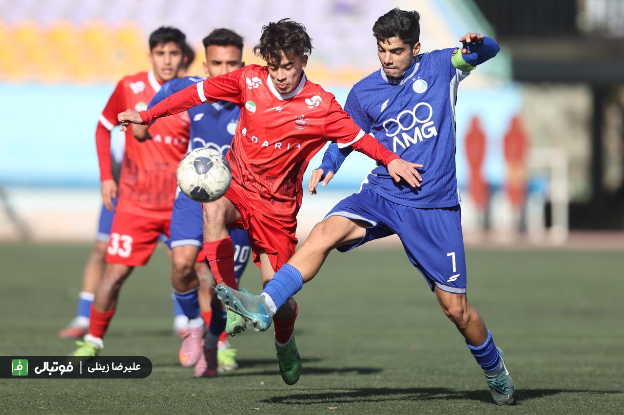 گزارش تصویری اختصاصی/ استقلال صفر - پرسپولیس یک (دربی جوانان)