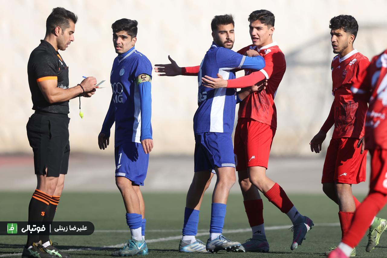 گزارش تصویری اختصاصی/ استقلال صفر - پرسپولیس یک (دربی جوانان)