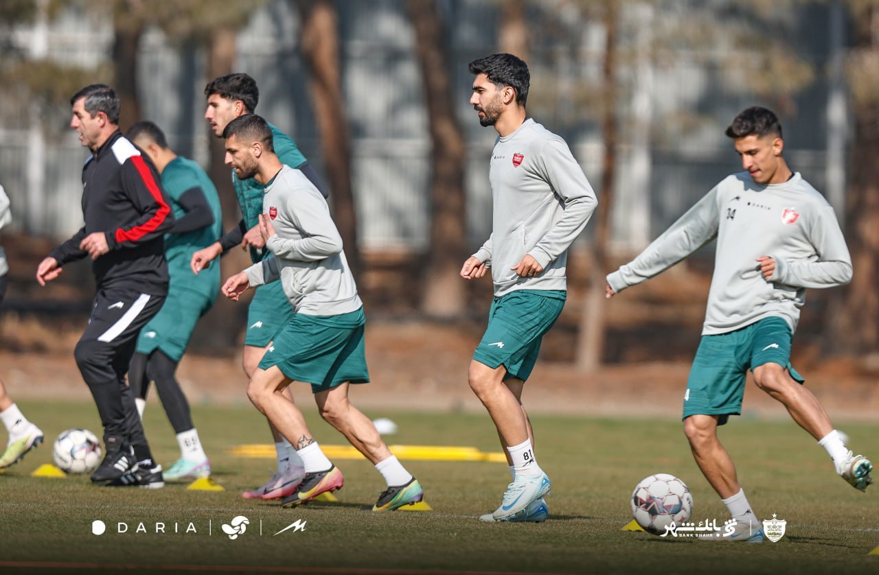 گزارش تصویری/ تمرین پرسپولیس ۱۴ دی ۱۴۰۴