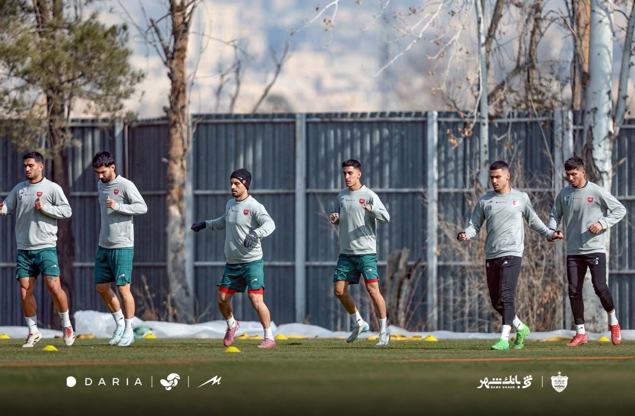 گزارش تصویری/ تمرین پرسپولیس ۱۴ دی ۱۴۰۴