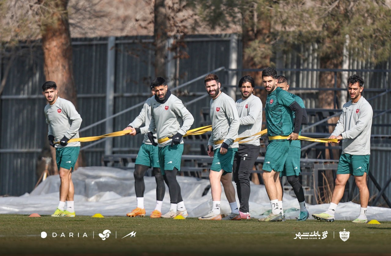 گزارش تصویری/ تمرین پرسپولیس ۱۴ دی ۱۴۰۴