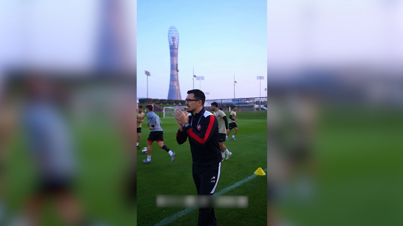 ویدیویی از تمرینات پرسپولیس در اردوی قطر