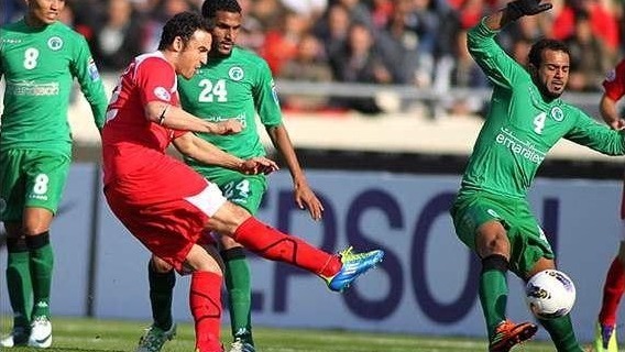 پرسپولیس 6-1 الشباب (هت تریک ایمون زاید سال 2010)