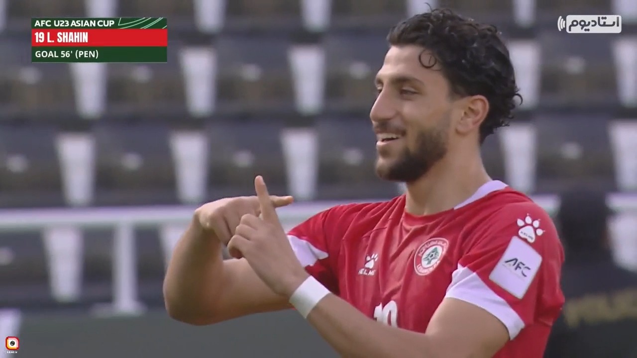 گل اول امید لبنان به امید ایران (لئوناردو شاهین)