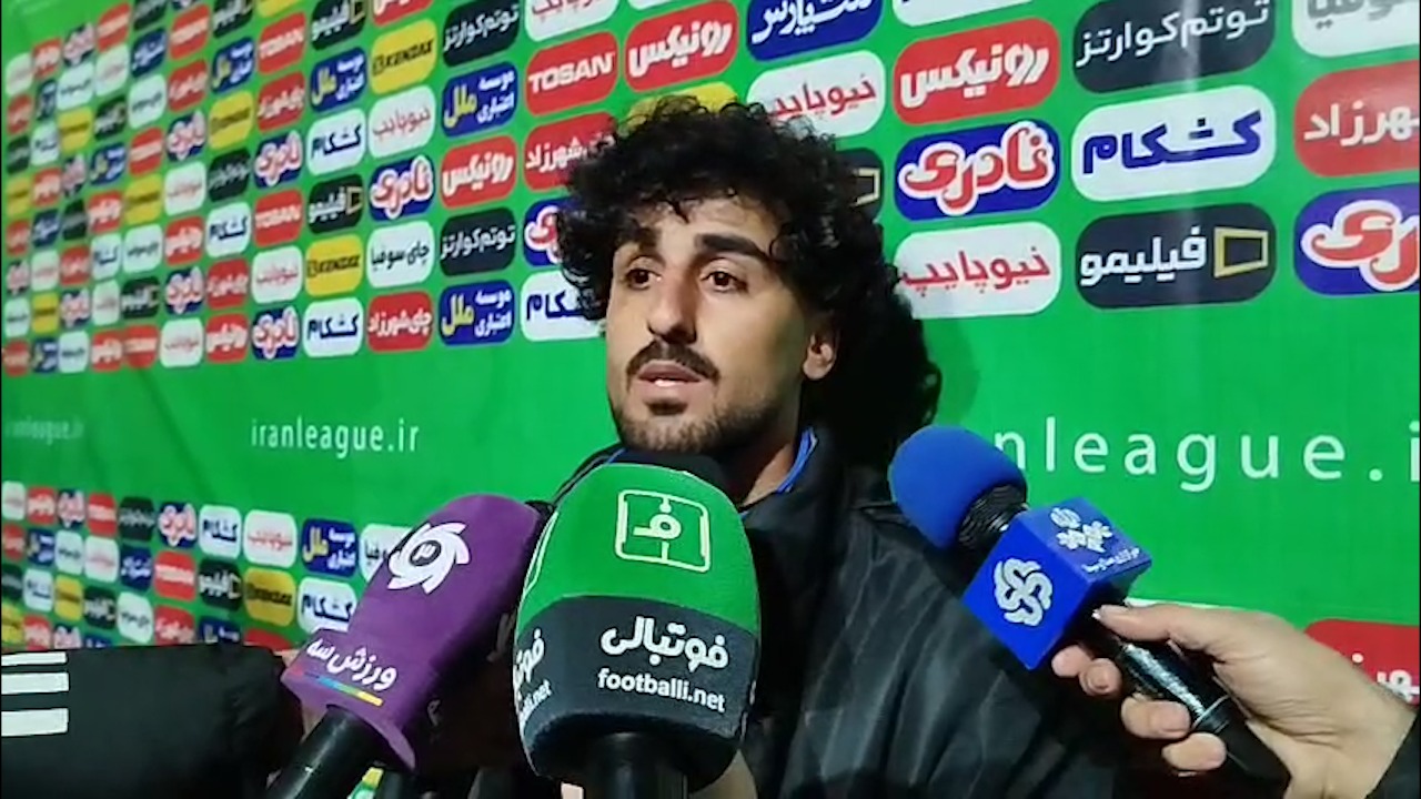 عیسی مرادی بازیکن خیبر: فکر می‌کنم آن صحنه پنالتی بود