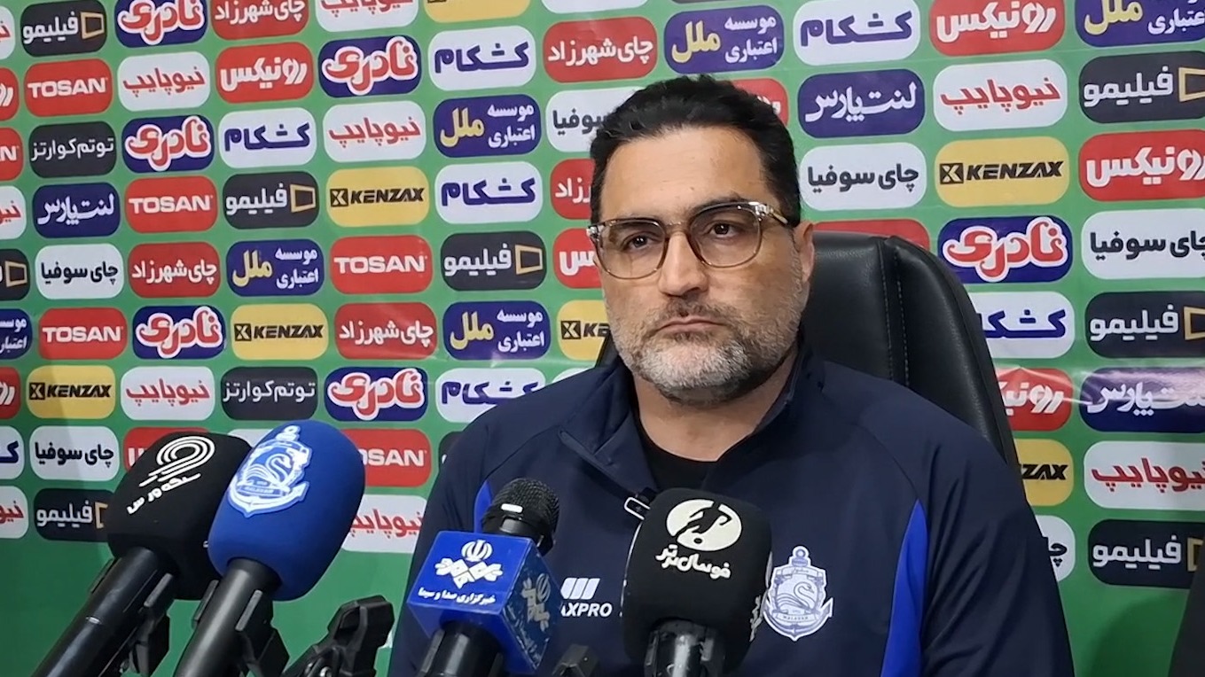 صحبت های مهران برزگر مربی ملوان بعد از بازی با چادرملو