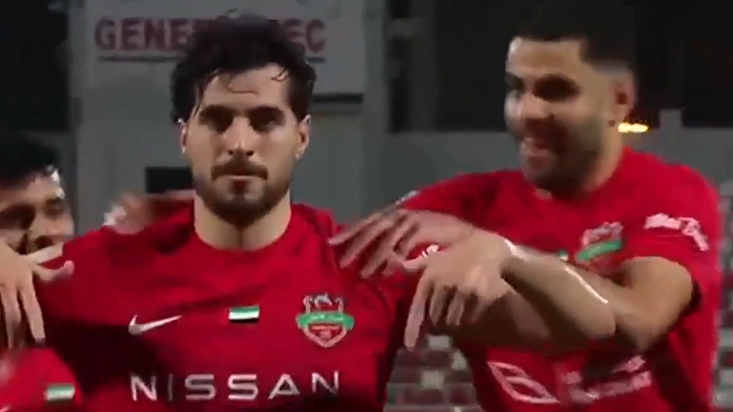گل سوم شباب الاهلی به الشارجه (سعید عزت اللهی)
