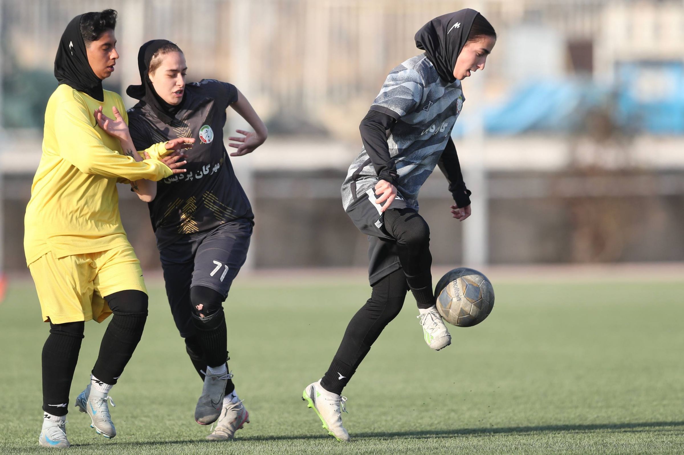 گزارش تصویری/ دیدار دوستانه تیم ملی فوتبال نوجوانان با مهرگان پردیس