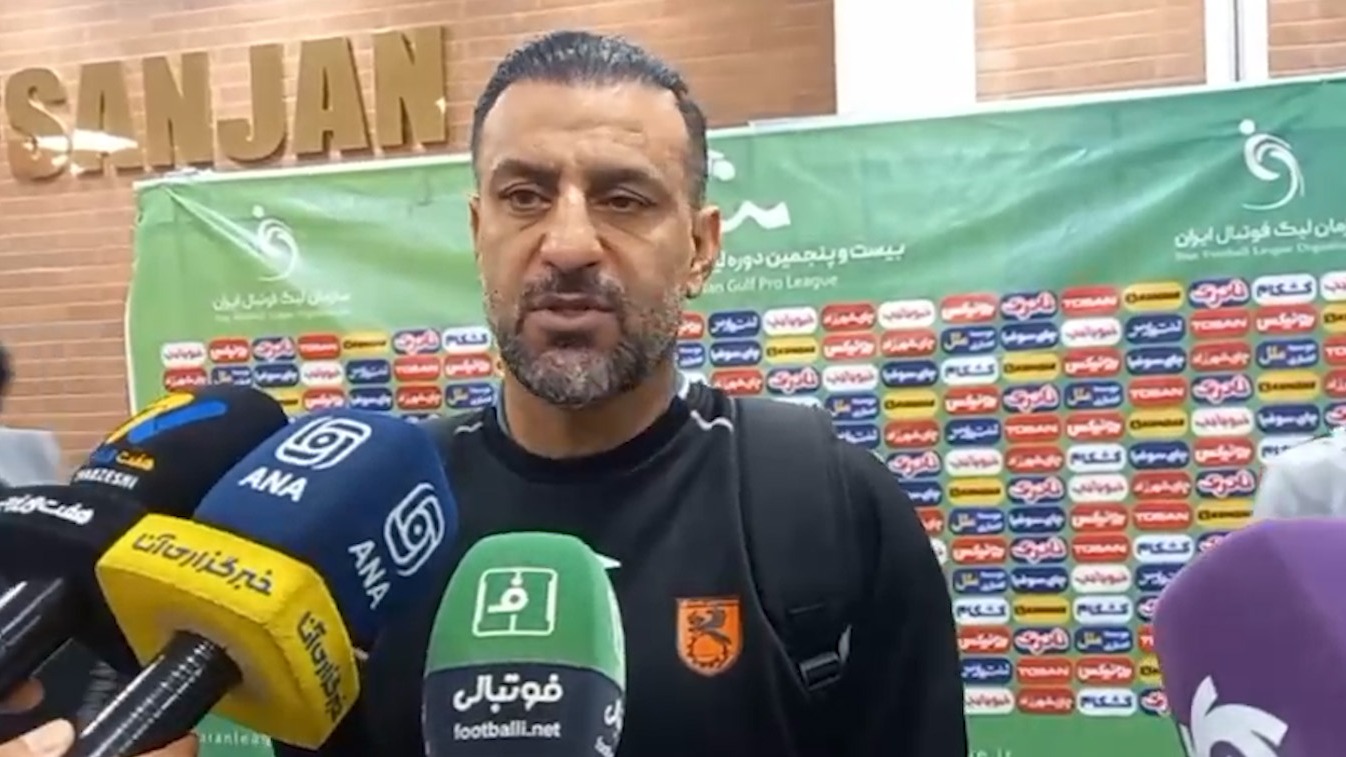 صحبت‌های هادی شکوری مربی مس رفسنجان بعد از بازی با استقلال