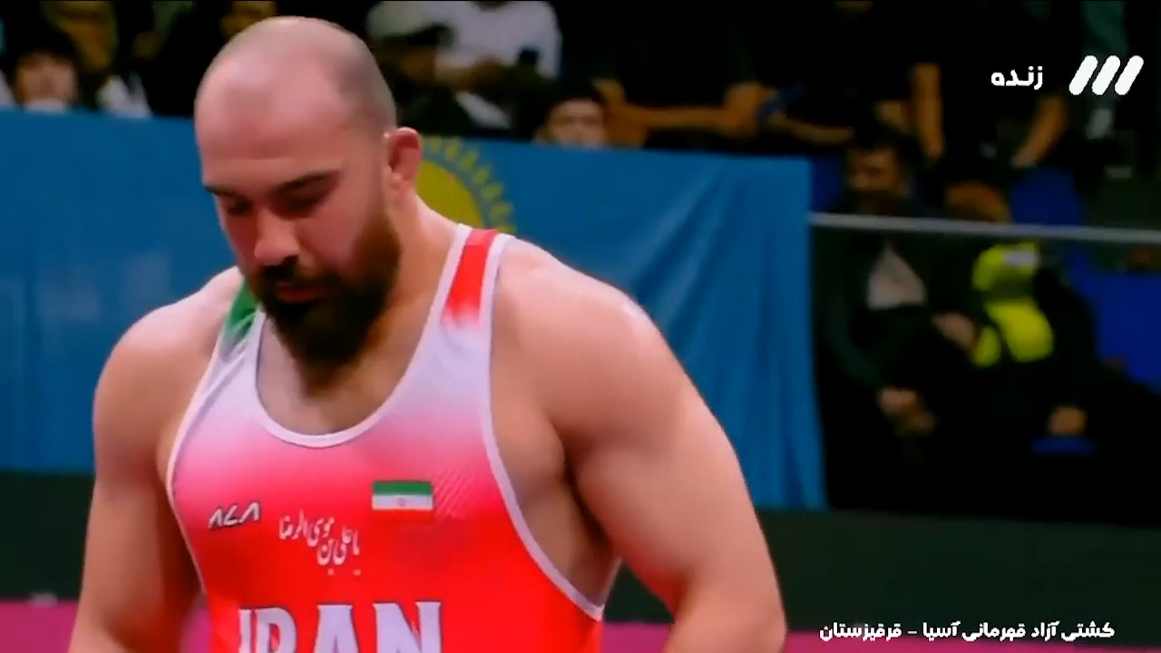 برد قاطع امیرحسین زارع مقابل حریف قزاقستانی