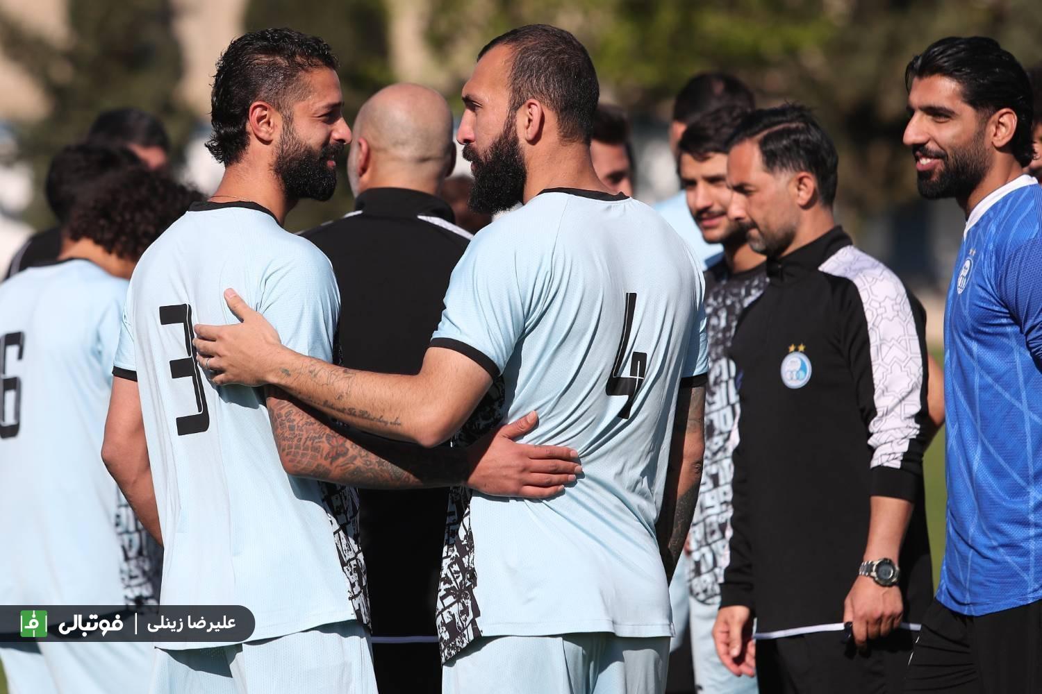 بازگشت مغضوبان سهراب؛ غلامی و سهرابیان در تمرین استقلال
