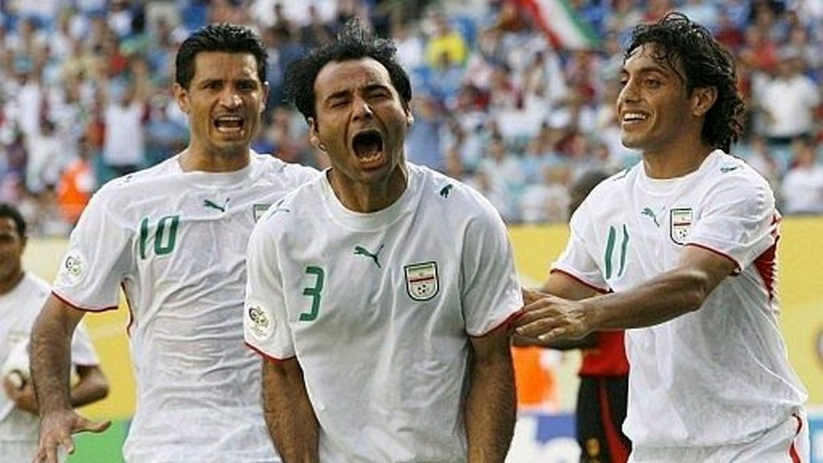 گل خاطره‌انگیز سهراب بختیاری زاده به آنگولا در جام جهانی 2006
