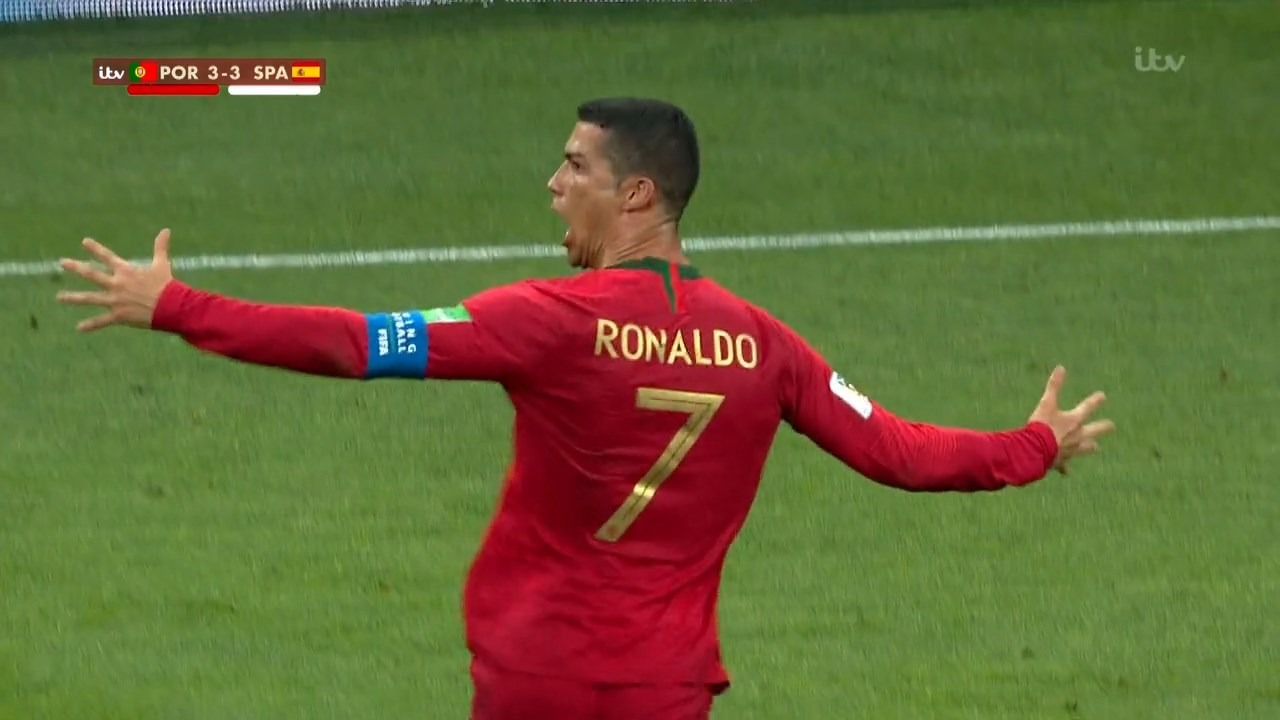 پرتغال 3-3 اسپانیا / هت تریک رونالدو (مرحله گروهی جام جهانی 2018)