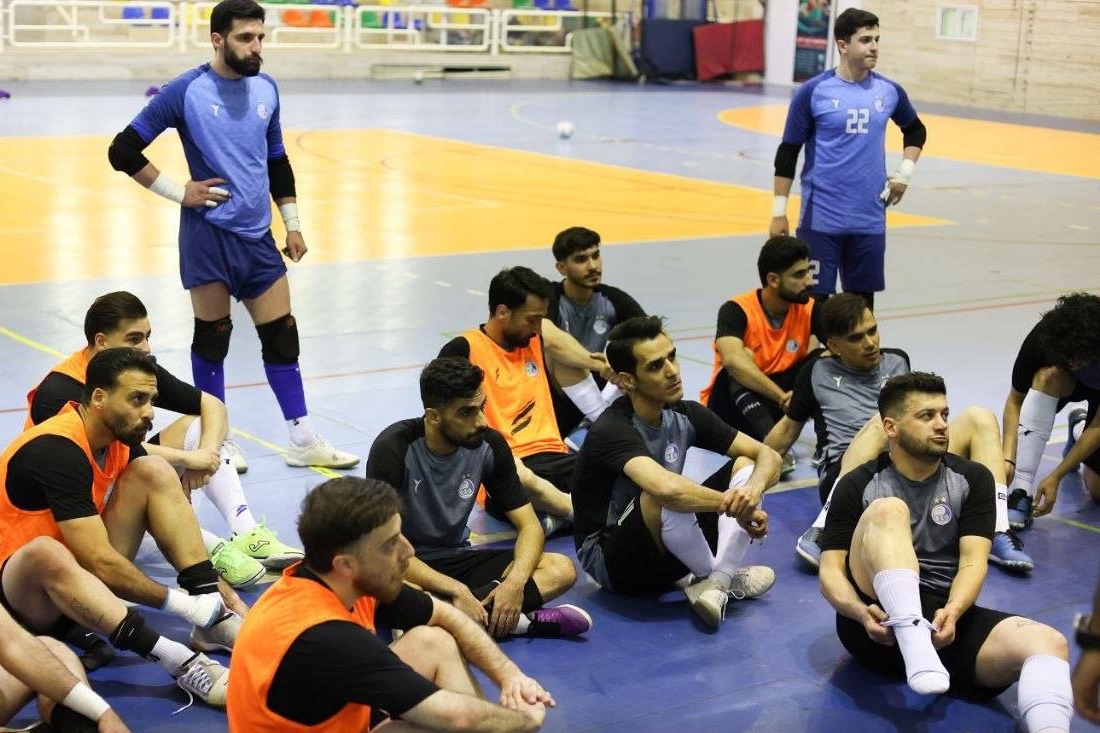 آغاز تمرینات تیم فوتسال استقلال