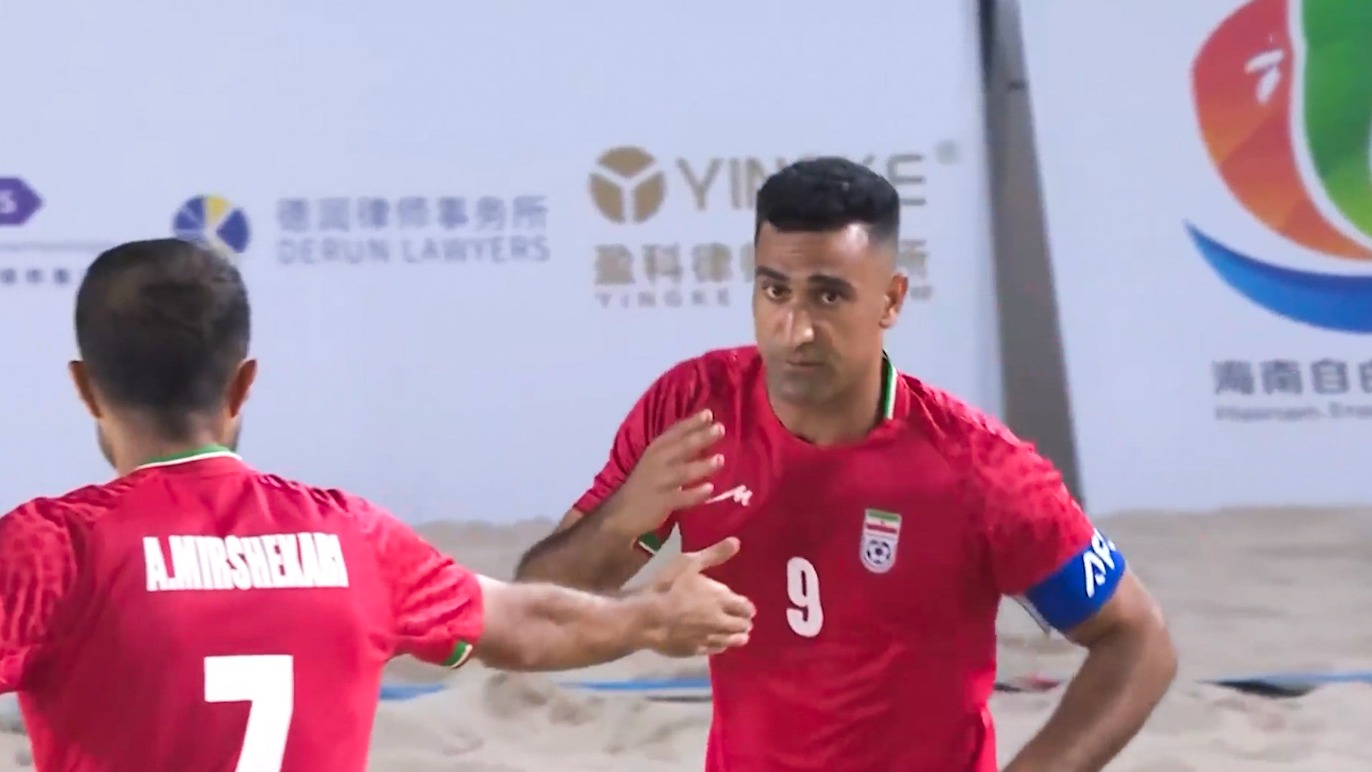 خلاصه بازی فوتبال ساحلی ایران 9-1 فلسطین
