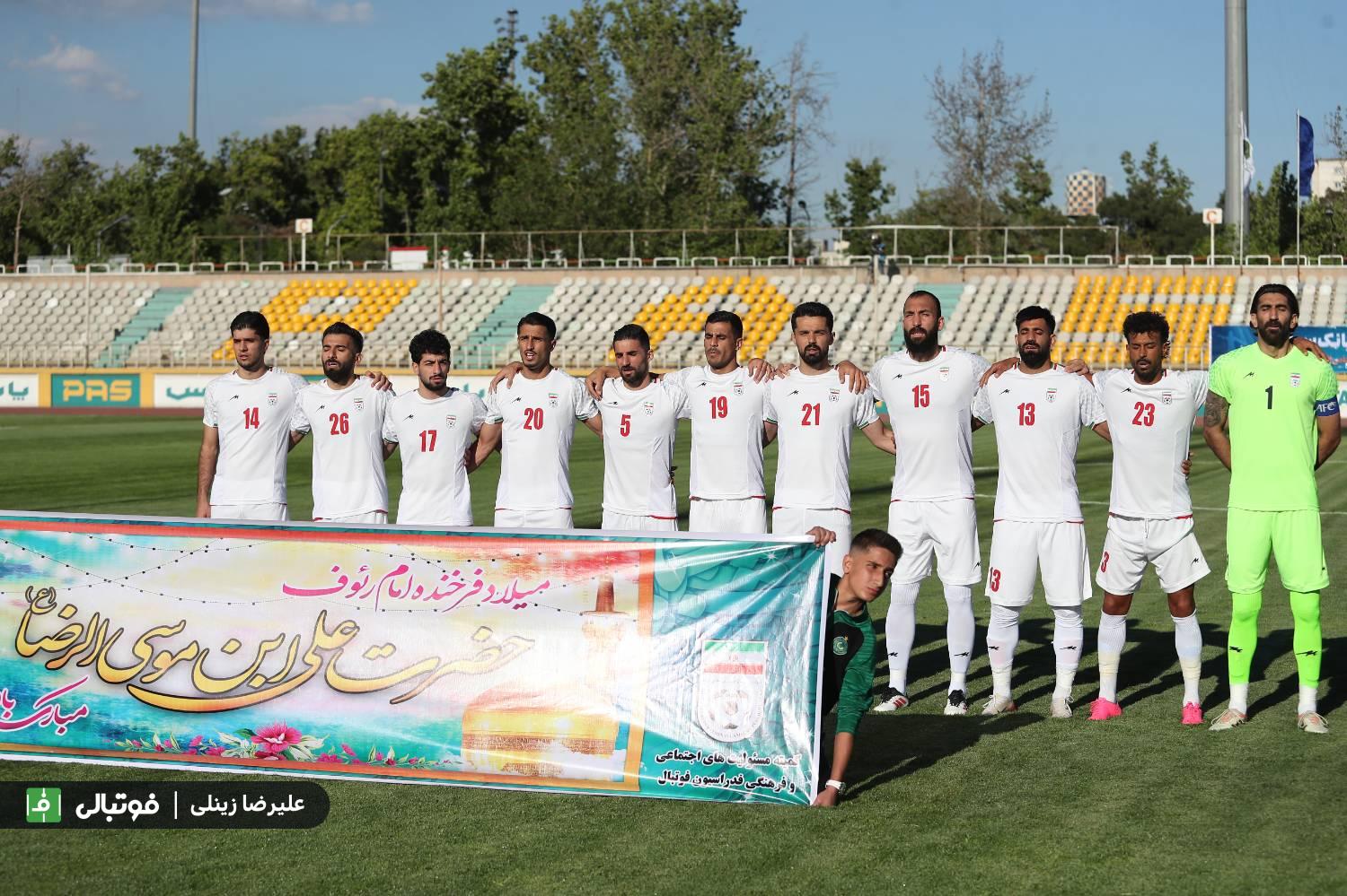 گزارش تصویری اختصاصی/ بازی درون‌تیمی ملی‌پوشان ایران
