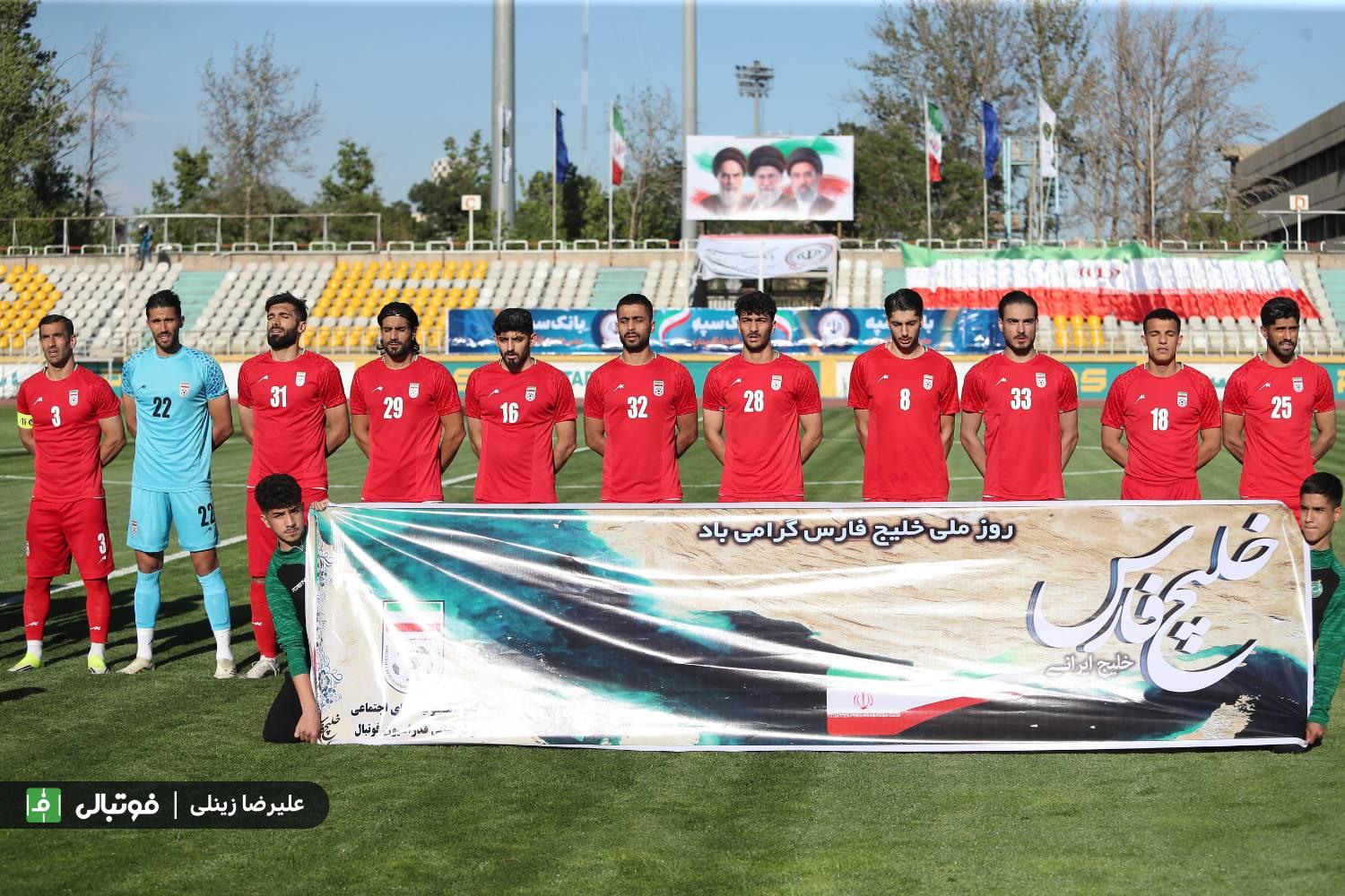 گزارش تصویری اختصاصی/ بازی درون‌تیمی ملی‌پوشان ایران