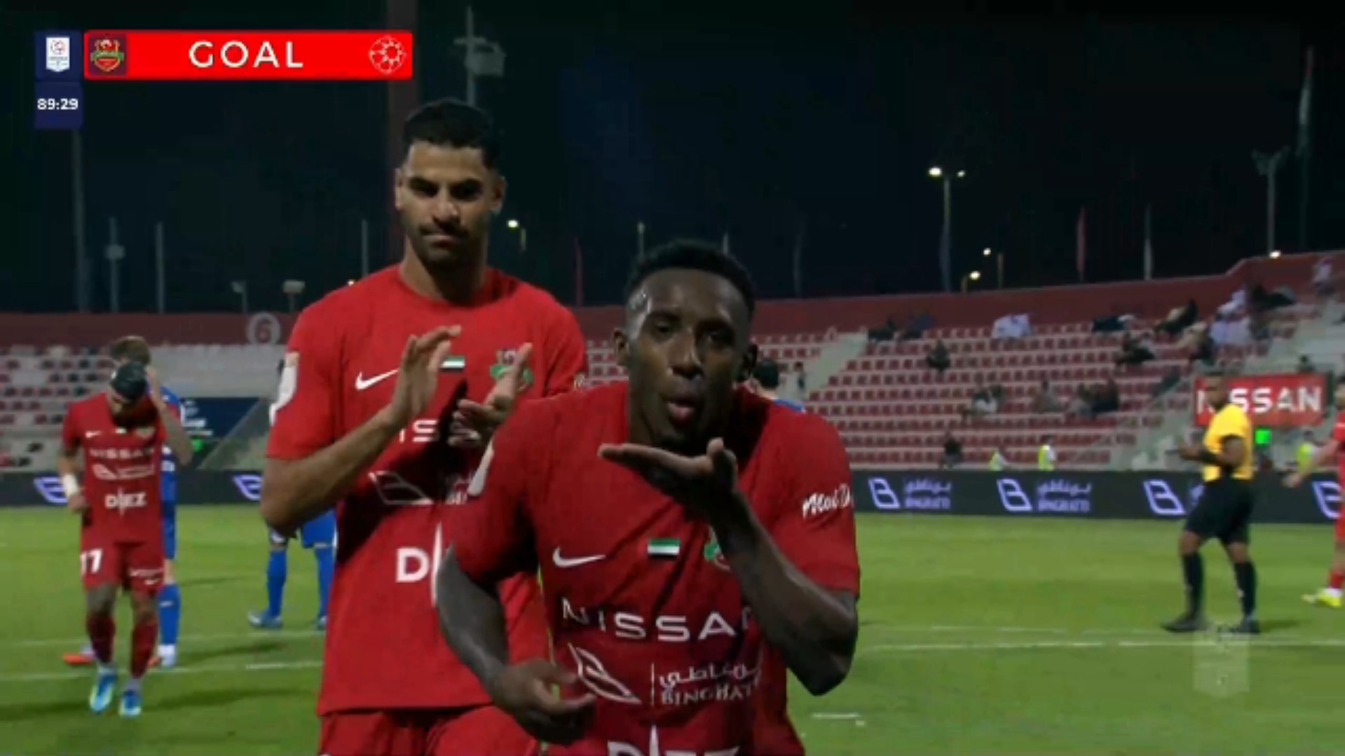 هایلایت بازی شباب الاهلی 2-1 النصر امارات (گزارش شبکه استادیوم)