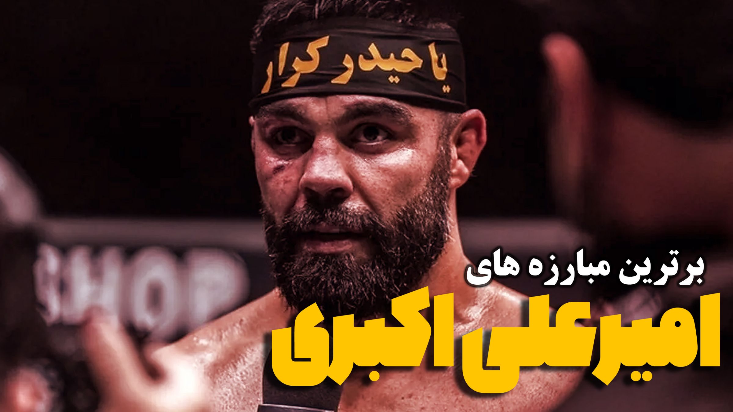 برترین مبارزه های امیرعلی اکبری