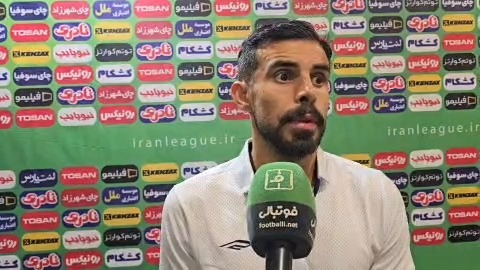 صحبت های شاهین ثاقبی بازیکن مس سونگون پس از تساوی مقابل سایپا