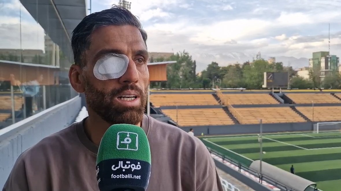 گفت و گو با بهنام عسگرخانی بازیکن مصدوم استقلال ب